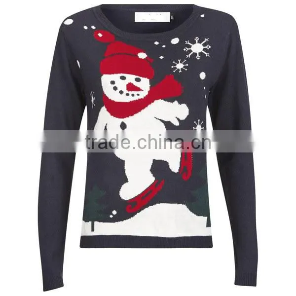 Unisex Knitted Christmas Sweaters Ugly Christmas Sweaters Pullover photo-3