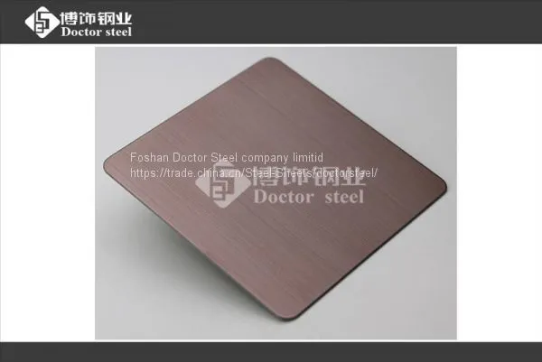 Plating Bronze Stainless Steel Plate,plating Copper Stainless Steel Sheet photo-2
