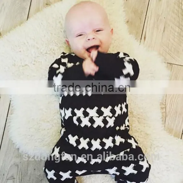 Printed Autumn Wear Long Sleeve Custom Infant Organic Cotton Wholesale Newborn Cheap Baby Clothes China photo-4