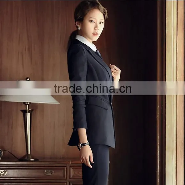 Formal Western Wear Women Ladies Formal Suits Designs Models Uniform for Office photo-5