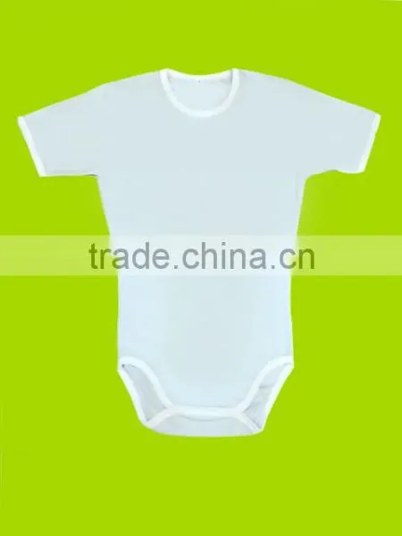 100% Organic Cotton Single Jersey Body Suite (White, Off White & Dyed)