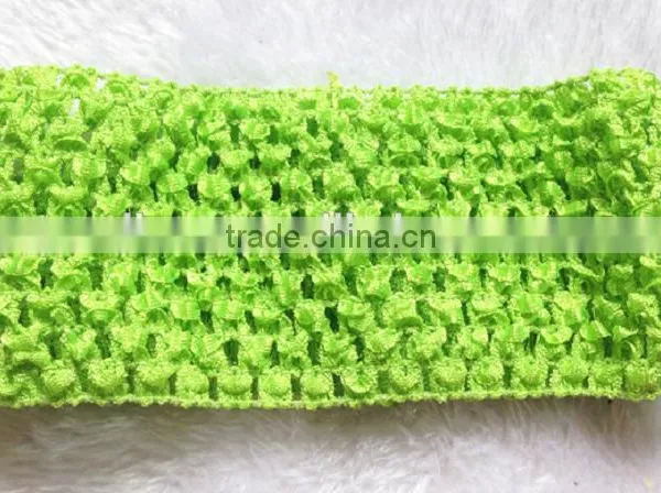 Fashion Baby Elastic Hair Band Girls Soft Head Band Stretch Crochet Knit Headwrap photo-4