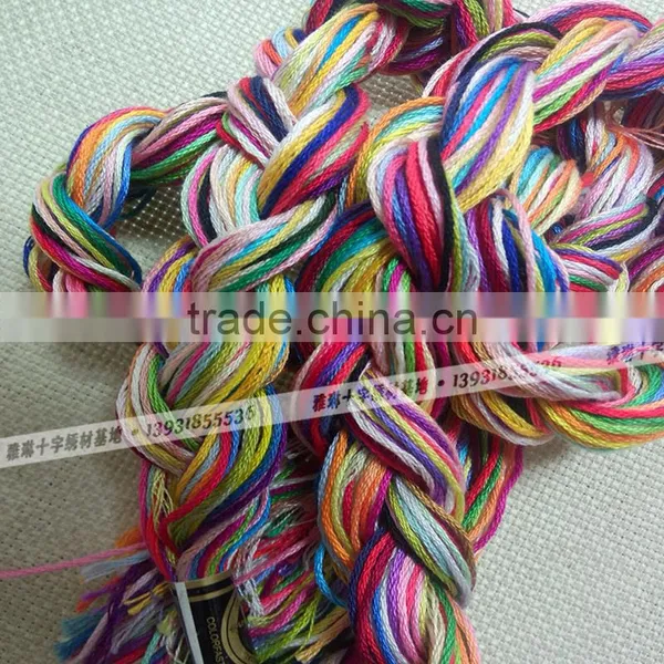 Beautiful Cross Stitch Thread DIY Gift photo-4
