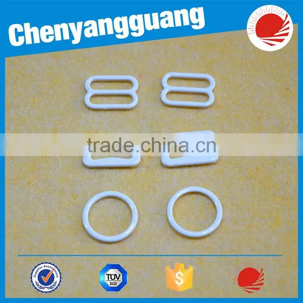 High Quality Nylon or Coated Bra Strap Adjuster and Sliders Buckle photo-6