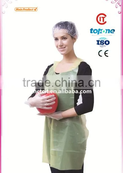 Disposable Plastic Apron PE/pe Kitchen Apron/Disposable Plastic Apron PE With Low Price photo-5