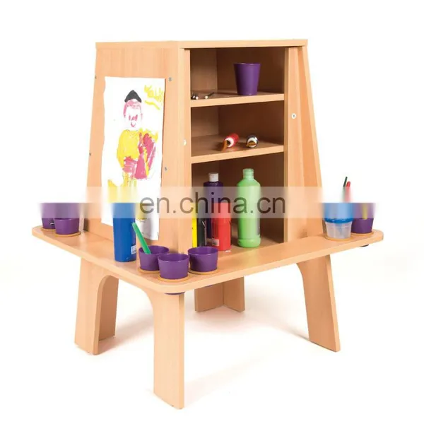 Wooden Learning Machine Drawing Board Stand photo-2
