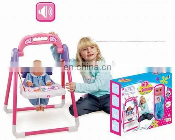 Kids Music Rocking Bed Toy/ Toys Bed Set With Doll photo-6