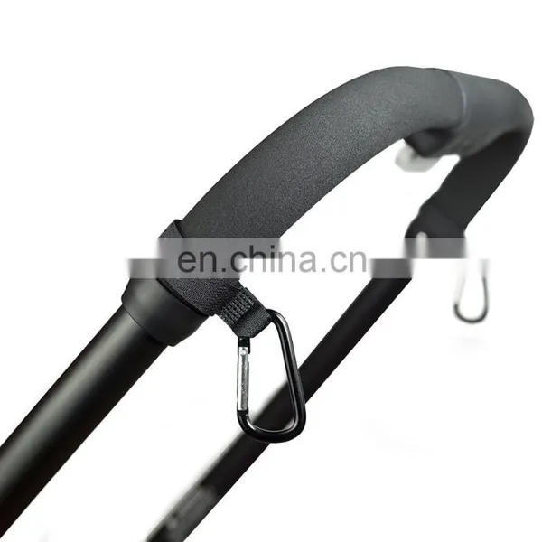 2 Pack of Multi Purpose Straps Stroller Hooks - Hanger for Baby Diaper Bags photo-2