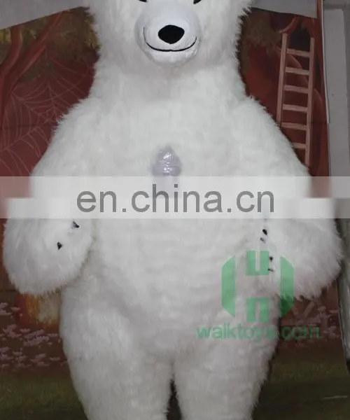 New Arrival!!HI CE Inflatable Panda Polar Mascot Costume for Adult Size,inflatable Bear Mascot Costume for Event photo-2