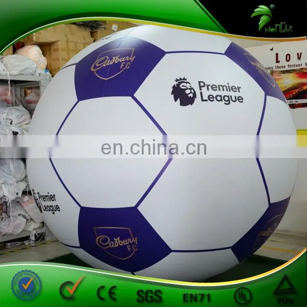 Hongyi Custom Cheap Inflatable Advertising Football Replica Balloon, Inflatable Soccer Ball photo-4