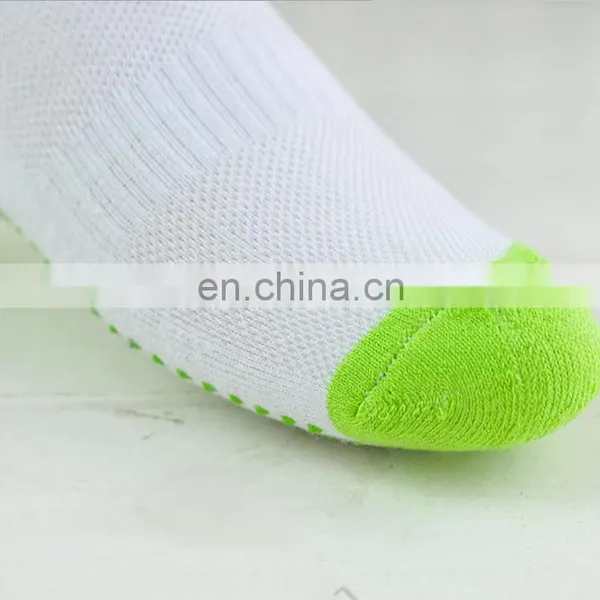 Silicone Dot Cotton Non Slip Skid Yoga Pilates Socks With Grips Cotton for Women photo-4