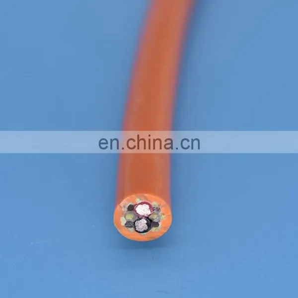 2 Cores PUR Sheath Servo Motor Cable Flexible Moving Cable photo-2