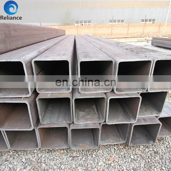 Anti-rust Package Black 100mm Diameter Steel Welded Rectangular Pipe photo-6
