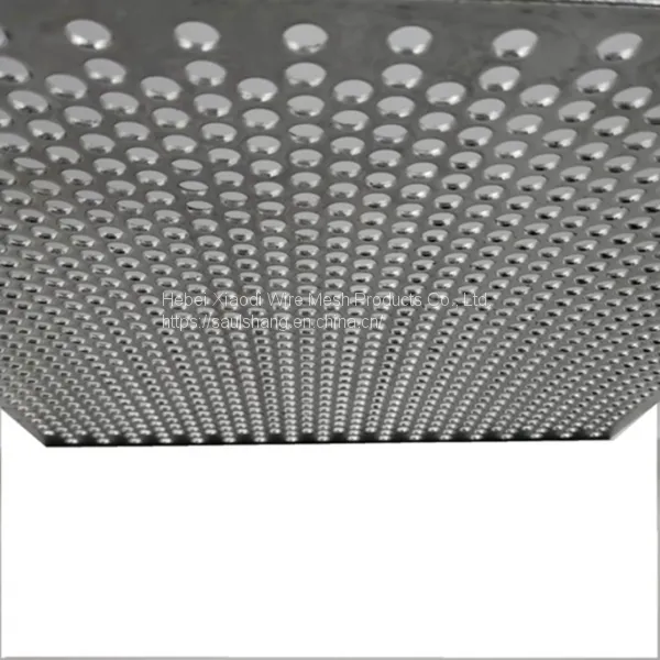 New Product Galvanized Perforated Metal Sheet Iron Wire Iron Mesh 1mm Hole Size and 2mm Hole Center Spacing photo-2