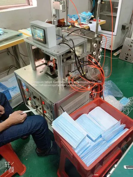 Semi-automatic Ultrasonic Mask Spot Welding Machine photo-5