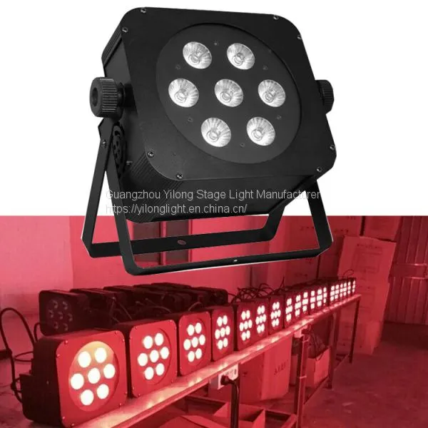 Google 9X15W RGBWA 5in1 Flat Slim Led Par for Wedding Party American dj Light photo-2