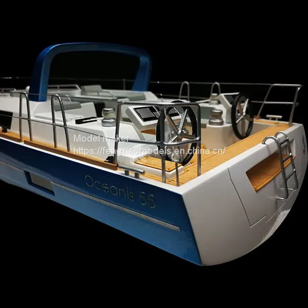 Model making of yachts, cargo ships, rescue ships, work ships, warships, submarines, etc.