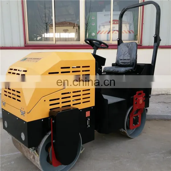 1T Double Drum Hydraulic Vibration Road Roller Compactor photo-7