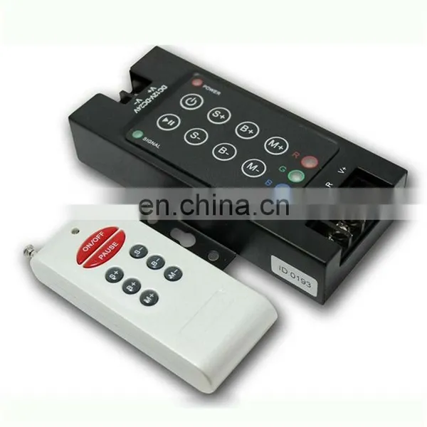 DC12-24V 30A 8Key RF Wireless RGB LED Remote Controller for 5050 RGB LED Light Strip photo-4