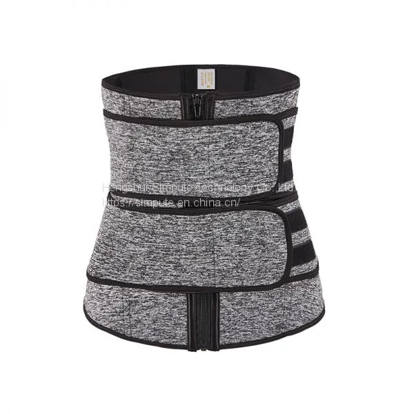 Double Compression Waist Trainer Corset With Zipper photo-5