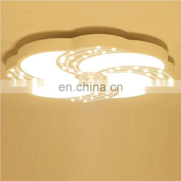 Factory Hot Sales Romantic Warm Living Room LED Ceiling Lamp Lights Bedroom Modern Simple Restaurant Lights photo-4
