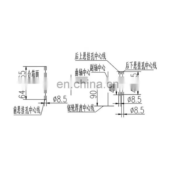 High Quality 250CC Motorcycle Engine XV250CC Air Cooled 2 Cylinder Motorcycle Engine Assembly photo-3