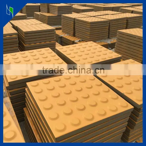 300*300 Yellow Wear Resistant Warning Paving Tiles photo-5