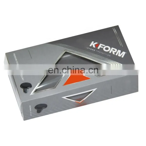 Matt Laminated UV Coated and Plastic Window Box for Headphone Deluxe Packaging Box
