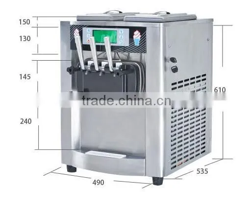 25L/H Production Capacity China Soft Ice Cream Machine photo-5