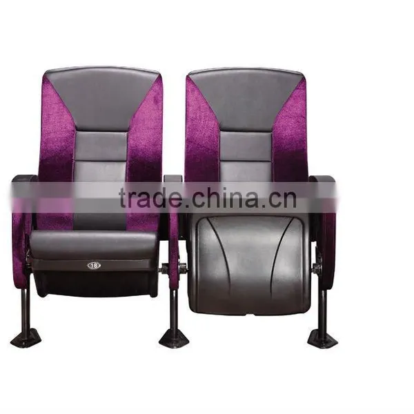 Movable Cinema Chair Fabric Theater Movie Seat HJ813 photo-5
