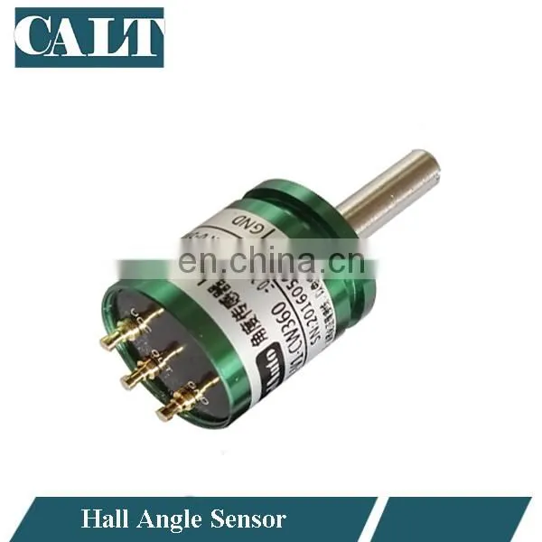 Small Size Hall Angle Sensor Magnetic Encoder 0-5V Output Signal Contactless Angle Sensor photo-2