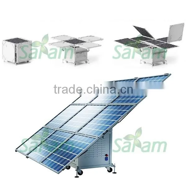 New Generation 1.5KW Complete Off Grid Mobile Solar Power System Quality Choice photo-3