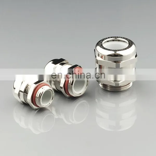 Indoor and Outdoor Universal Single Seal Nickel-plated Brass Cable Sealing Sleeve photo-3