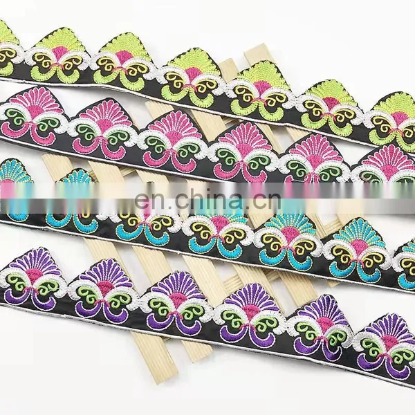 Custom OEM Sequins Color Clothing Lace African Ethnic Lace Wholesale photo-2