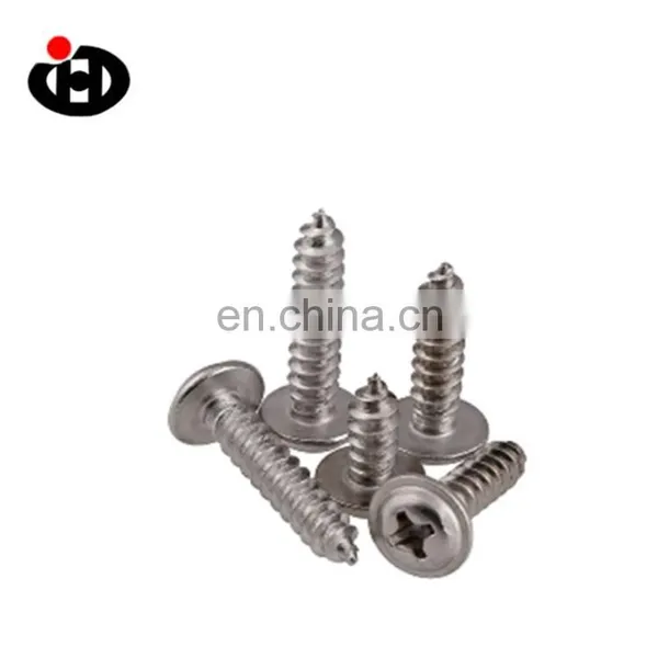 DIN 968 SS Pan Philips Head Self Tapping Screw Cross Recessed Pan Head Tapping Screws With Collar photo-3