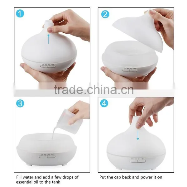 Diffuser Ultrasonic Arome Restaurant Menu Candle Diffusers for Essential Oils photo-4