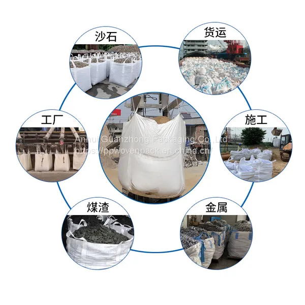Custom Logo 1000Kg 1Ton 1.5 2Ton Big Jumbo Forage Fibc Bag photo-2