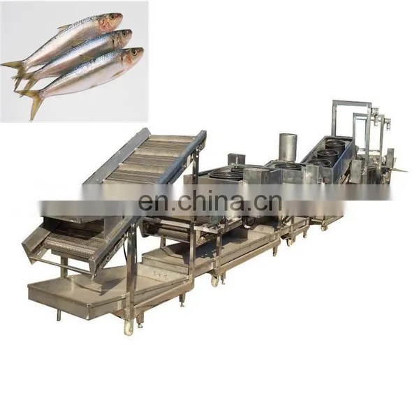 Commercial Canned Mackerel in Sauce Processing Line
