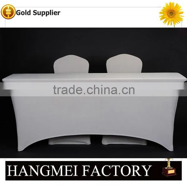 Spandex Table Cloth Polyester Banquet Wedding Cheap Table Cloth photo-2
