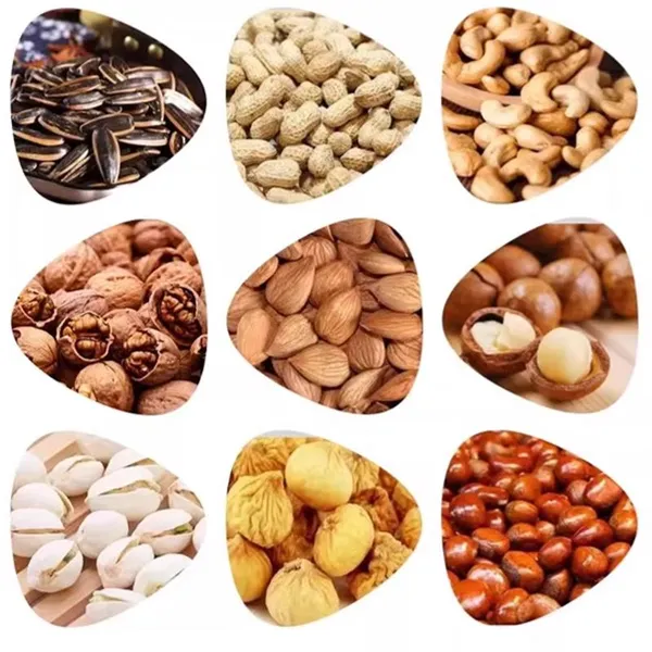 Customized Gas Electric Peanut Cocoa Nut Coffee Bean Spices Roaster Roasting Baking Machine Mini Dryer Grain Maize Grain Dryer photo-2