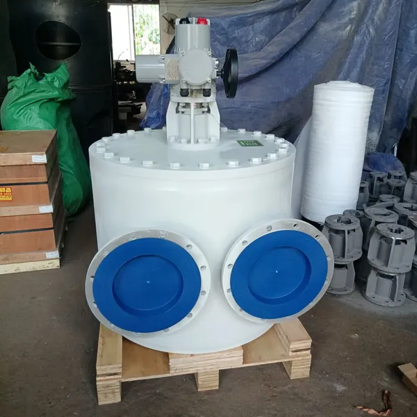 Flow Reversal Valve With Electric Actuator photo-2