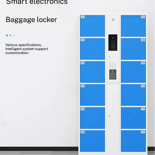 MS-MESH Heat-Dissipation Smart Metal Mesh Locker | With Power Supply, Secure Device Management | for Bergen, Norway