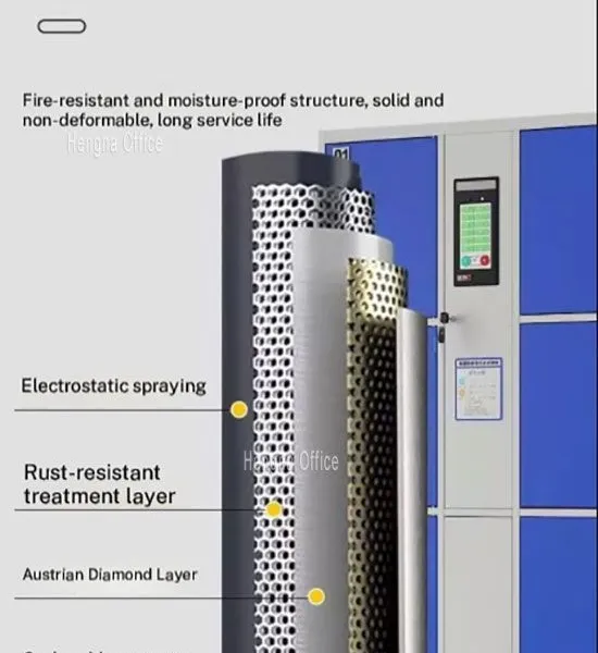 Smart Laptop Charging Locker for UK, University Tech Lab Storage Locker With 32-bit ARM Chip Fast Access & Multi-Socket Support photo-2