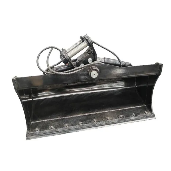 6T Heavy-Duty Hydraulic Tilt Bucket 1400mm Working Width for Mini Excavator photo-2