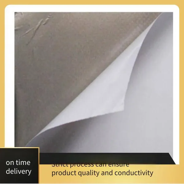 0.05 Conductive Fabric Tape, Single-sided or Double-sided, Ultra-thin Emi Shielding Tape, Imported Substrate Coating Factory photo-2