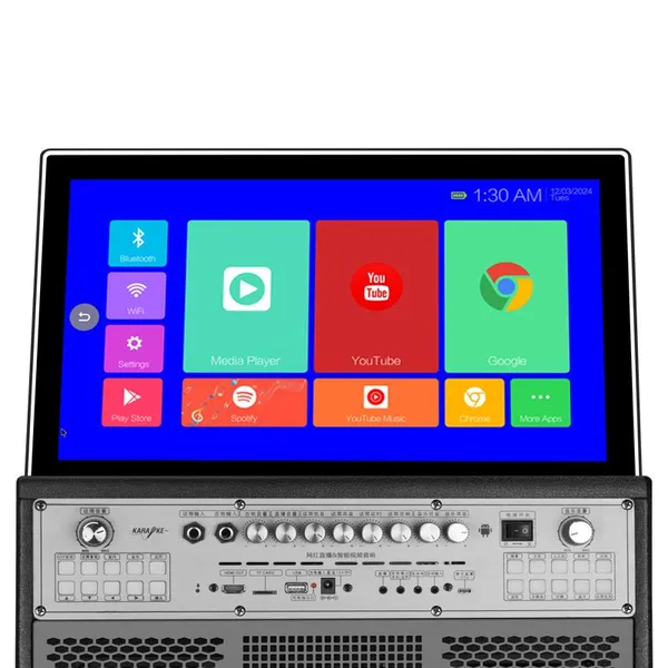 Outdoor Entertainment KTV Party Speaker Projector With Display Screen photo-3
