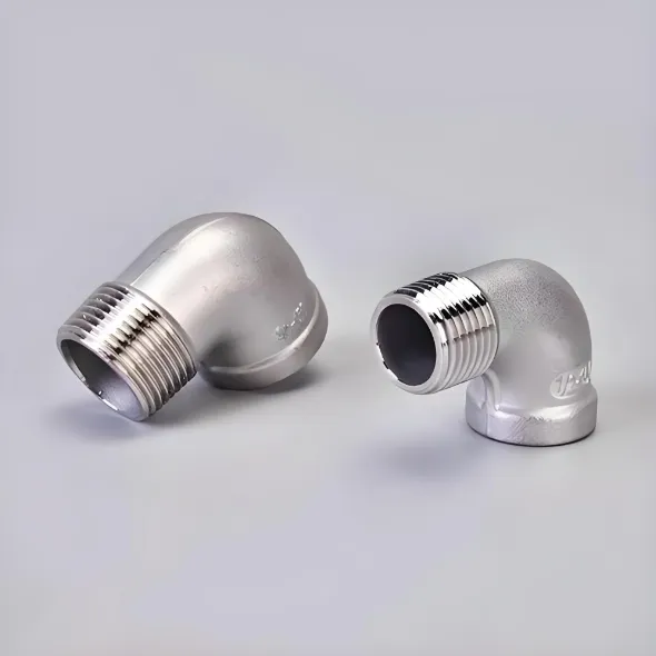 Factory Price Construction Parts Thread Inside 316 Stainless Steel Pipe Fittings Accessories Elbow 90 photo-3