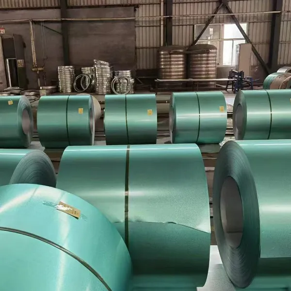 High Quality DX51D AZ120 PPGI PPGL RAL Color Coated Galvanized Steel Coil From Chinese Supplier Steel Coil photo-2