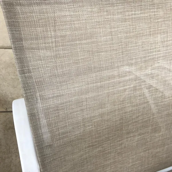 High-Tensile PVC Coated Woven Mesh Fabric – Textilene for Tensile Membrane Structures and Roof Shading photo-4