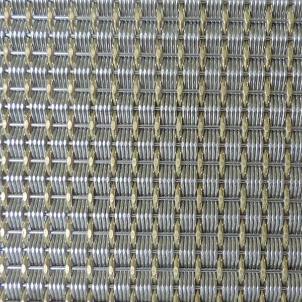 Deep-textured Stainless Steel Woven Mesh, Suitable for Elevator Car Walls, Luxury Decorative Panels, and Reception Areas photo-5